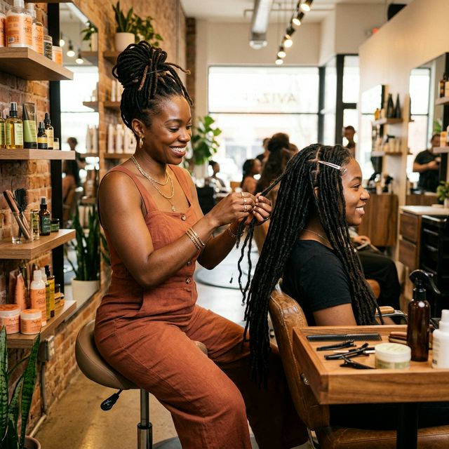 Locs specialist retwisting