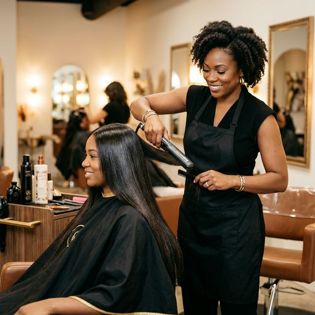 Silk press specialist